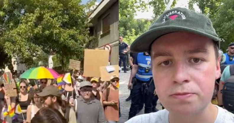 LGBTQ+ rights activist Rémy Bonny has vowed to take Romania to court over its attempt to ban a Pride event in Oradea, Romania.