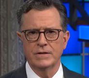 A portrait picture of Stephen Colbert.