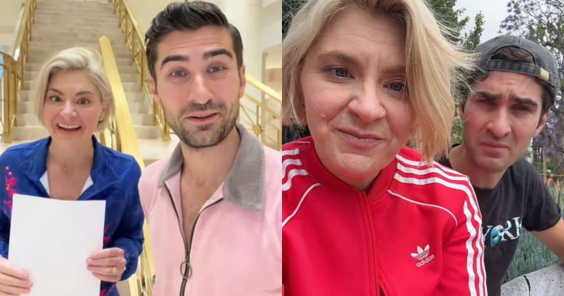 Samantha Wynn Greenstone, a straight woman, is married to Jacob Hoff, a gay man