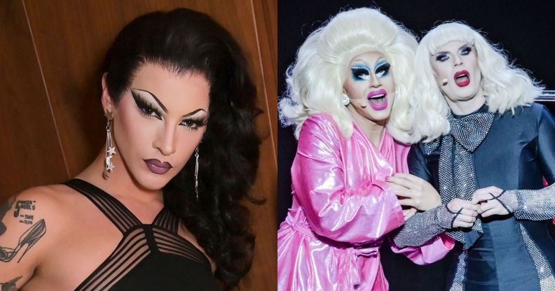 Violet Chachki has described her Drag Race season Seven Sisters Trixie Mattel and Katya as "weird"