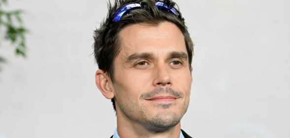 Antoni Porowski at the Disney 2025 Upfront Red Carpet held at North Javits Center on May 13, 2025 in New York, New York.