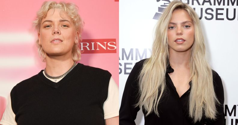 Betty Who (L) and Renee Rapp (R)