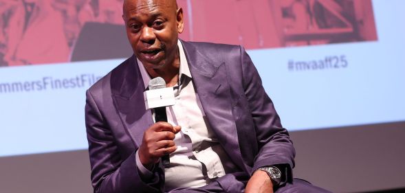 Dave Chappelle during the 23rd annual Martha's Vineyard African American Film Festival.