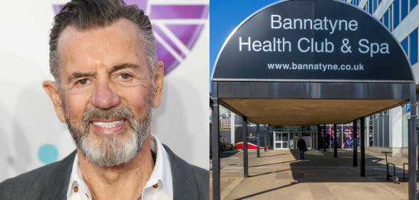 Duncan Bannatyne and Bannatyne Health Club and Spa split photo.