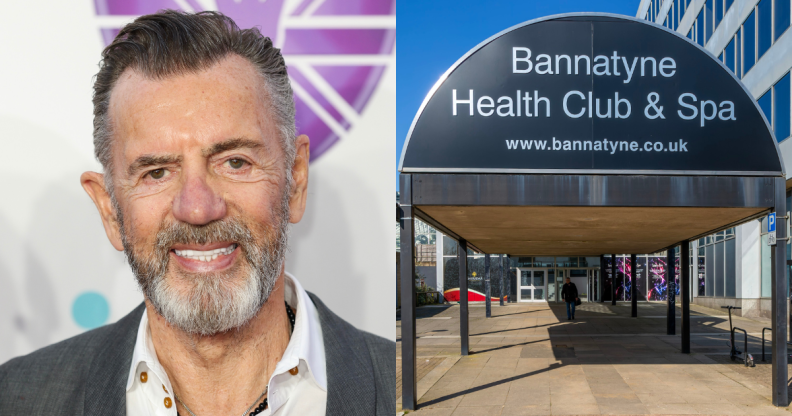Duncan Bannatyne and Bannatyne Health Club and Spa split photo.