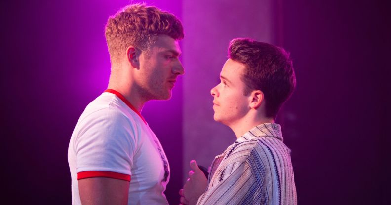 Daniel Bravo and Lewis Cornay as Michael and Rafe in Four Play