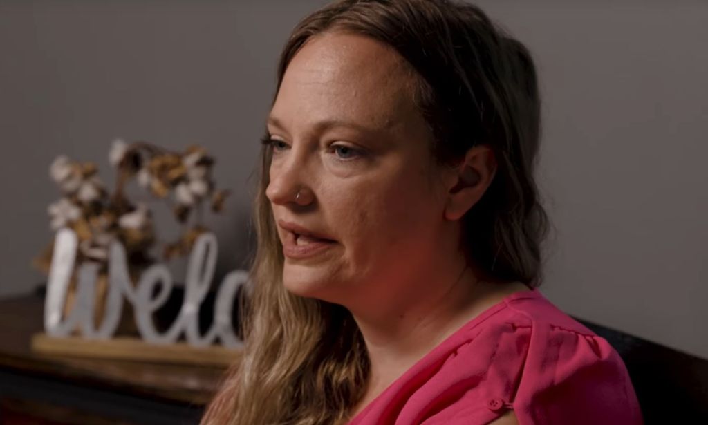Shauna Otterness, pictured in a YouTube clip.