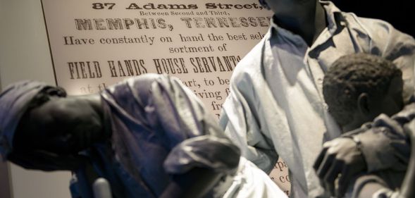 Smithsonian exhibition featuring models of enslaved people