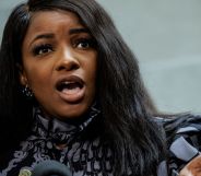 Jasmine Crockett, pictured.