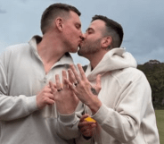 MAFS stars Liam Cooper and Samuel Levi.