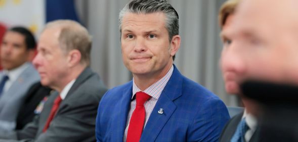 US Defense Secretary Pete Hegseth