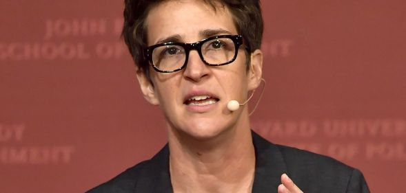 Rachel Maddow, pictured.