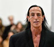 Fashion designer Rick Owens