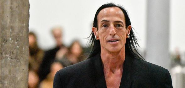 Fashion designer Rick Owens