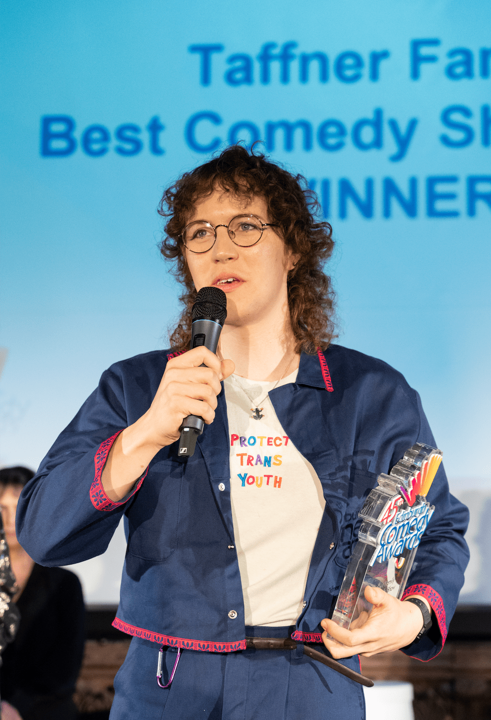 Sam Nicoresti is first trans comic to win Edinburgh Fringe award