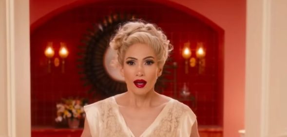 Jennifer Lopez in Kiss of the Spider Woman.