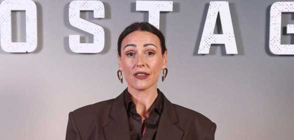 Suranne Jones attends the 'Hostage' UK screening at The Ham Yard Hotel on 18 August 2025 in London, England.