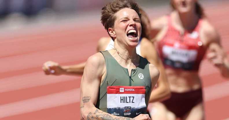 US runner Nikki Hiltz