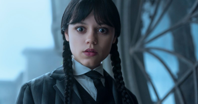 Jenna Ortega in Wednesday