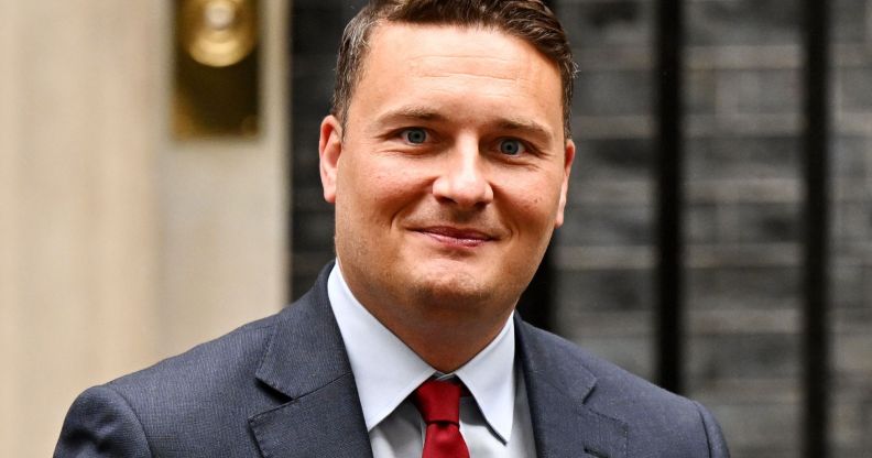 Wes Streeting, pictured.