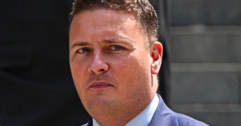 Wes Streeting, pictured.