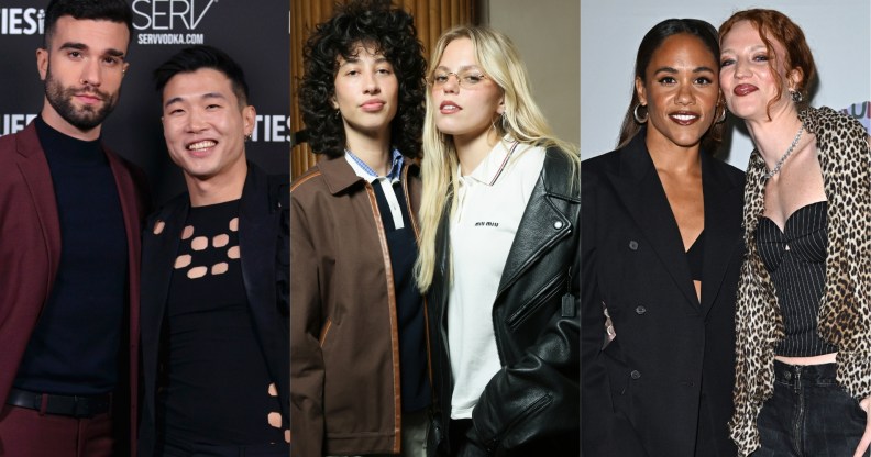 John-Michael Kelly and Joel Kim Booster, Towa Bird and Reneé Rapp, and Alex Scott and Jess Glynne.