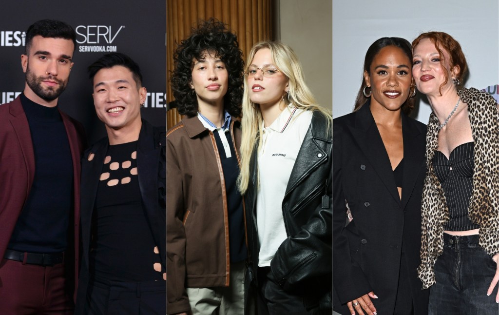 John-Michael Kelly and Joel Kim Booster, Towa Bird and Reneé Rapp, and Alex Scott and Jess Glynne.