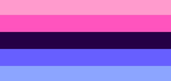 The omnisexual pride flag