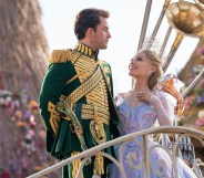 Jonathan Bailey and Ariana Grande in Wicked: For Good