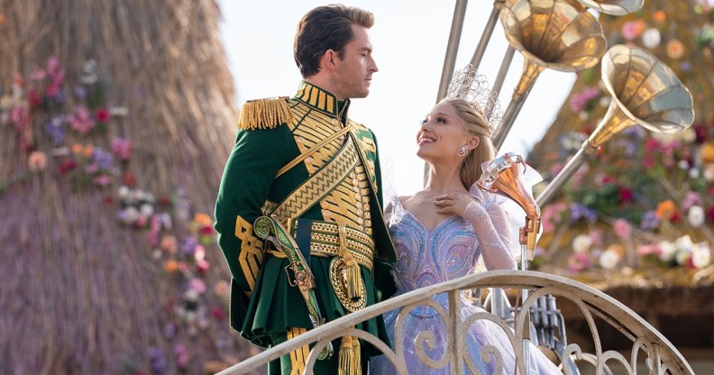 Jonathan Bailey and Ariana Grande in Wicked: For Good