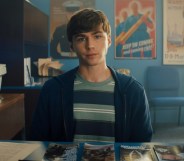 Miles Heizer in BOOTS