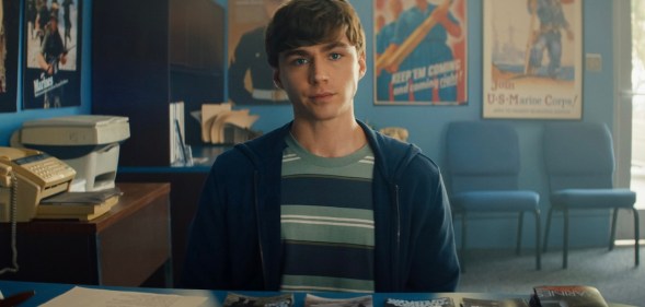 Miles Heizer in BOOTS