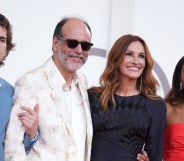 After the Hunt press call: Andrew Garfield, Luca Guadagnino, Julia Roberts and Ayo Edebiri