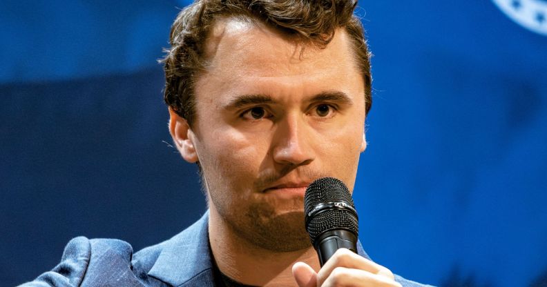 Charlie Kirk, pictured.