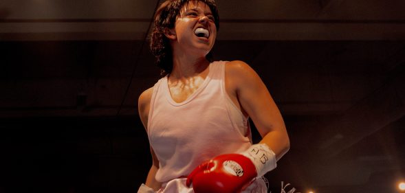 Christy still: Sydney Sweeney in full boxing gear