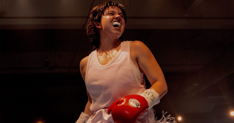 Christy still: Sydney Sweeney in full boxing gear