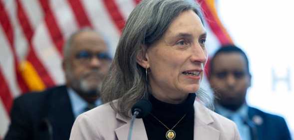 Democratic congresswoman Maxine Dexter