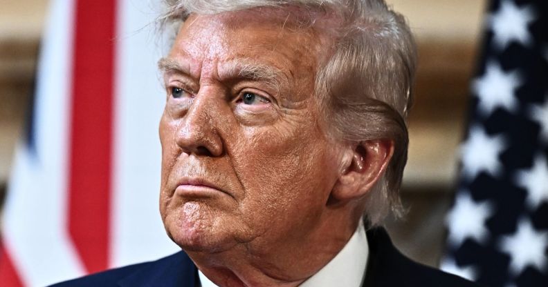 Donald Trump, pictured.