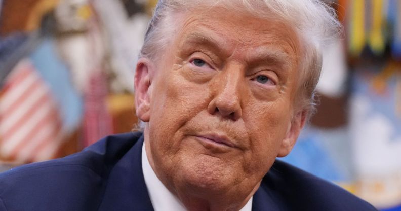 Donald Trump, pictured.