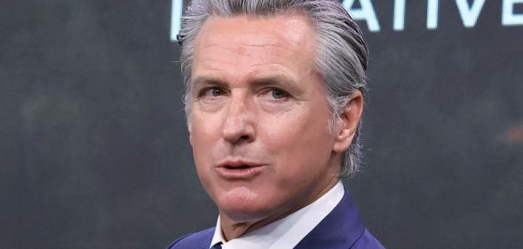 Gavin Newsom, pictured.