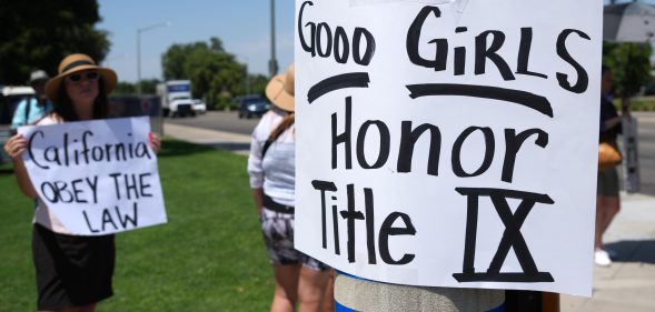 A lawsuit has been filed in California related to a trans athlete.