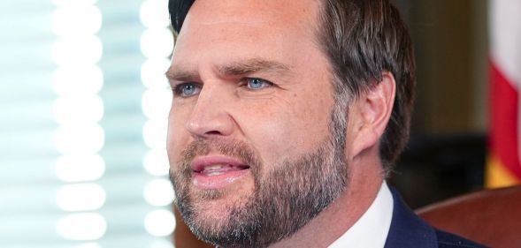 JD Vance, pictured.