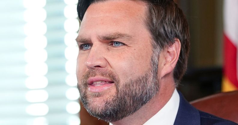 JD Vance, pictured.
