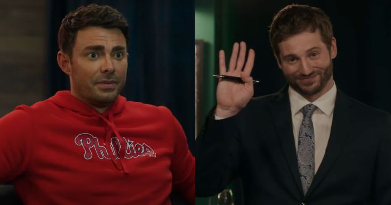 Jonathan Bennett and Alexander Lincoln star in The Groomsmen Second Chances.