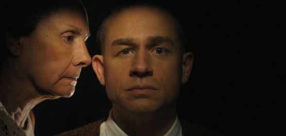 Charlie Hunnam and Laurie Metcalf star in Monster as Ed Gein and his mother Augusta.