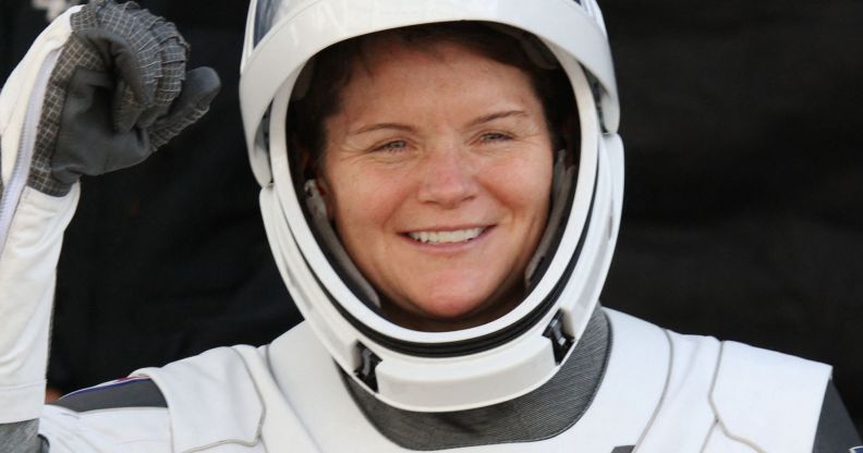 Anne McClain pictured.