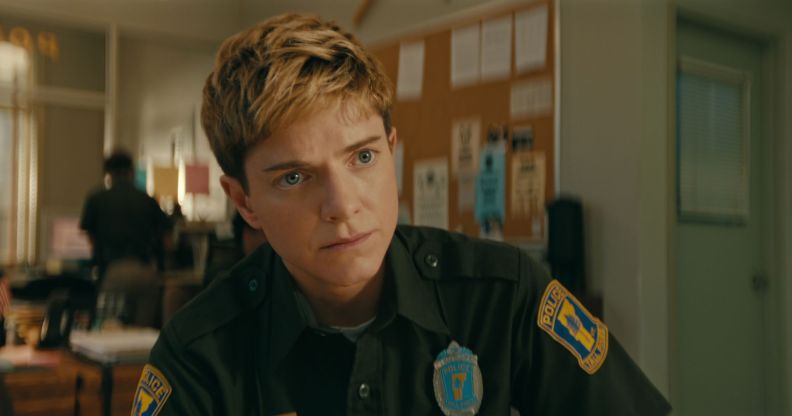 Mae Martin plays trans cop Alex in Netflix thriller Wayward.