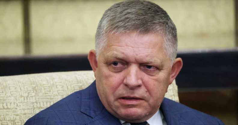 Slovak Prime Minister Robert Fico