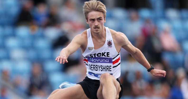 400m hurdler Seamus Derbyshire.