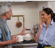 Tan France and Meghan Markle on With Love, Meghan.